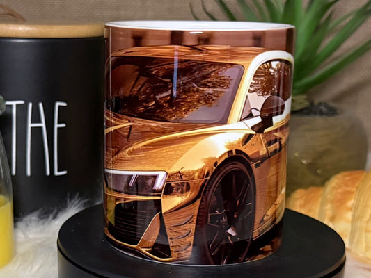 Mug Audi R8 Or