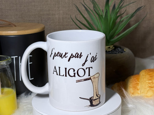 Mug “J’peux pas, j’ai aligot” – Pour les vrais gourmands