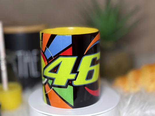 Mug Officiel VR46 – La légende sur votre table