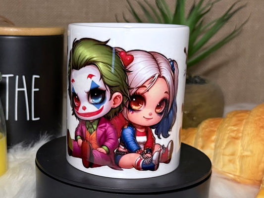 Mug joker et Harlem Quinn