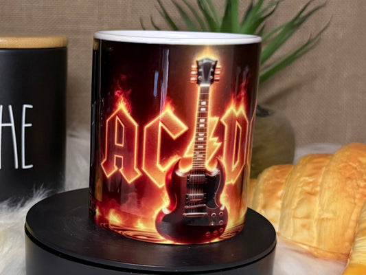 Mug AC/DC rouge