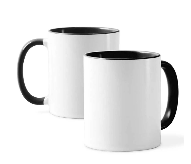 mug photo personnalisée ( noir et blanc )