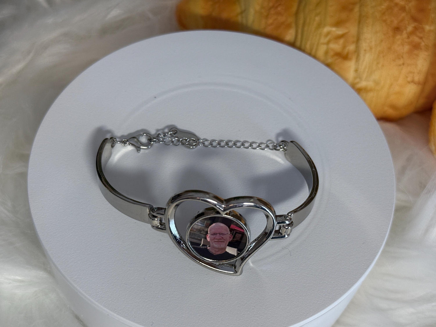 Bracelet Cœur avec Photo
