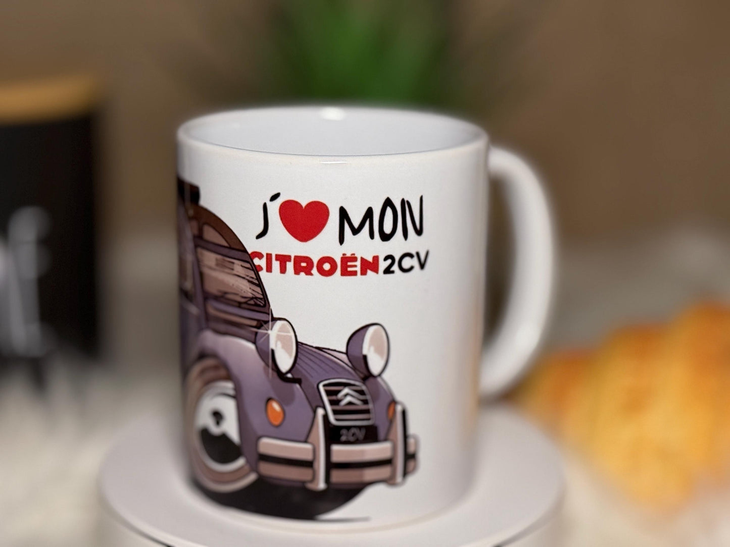 Mug 2CV  Citroën 2 Chevaux Vintage