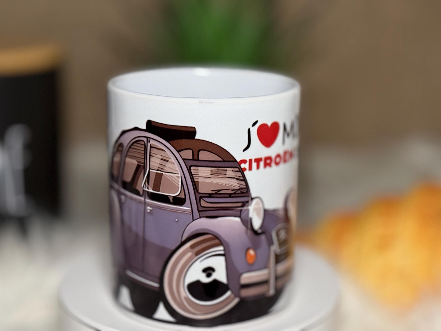 Mug 2CV  Citroën 2 Chevaux Vintage