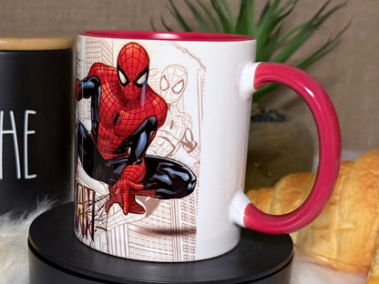 Mug spiderman