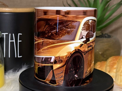 Mug Audi R8 Or
