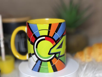 Mug Officiel VR46 – La légende sur votre table