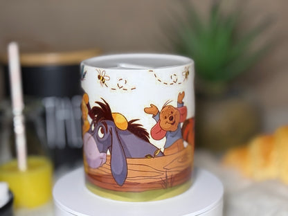 Tirelire Winnie l’Ourson – Adorable et pratique ✨