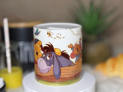 Tirelire Winnie l’Ourson – Adorable et pratique ✨