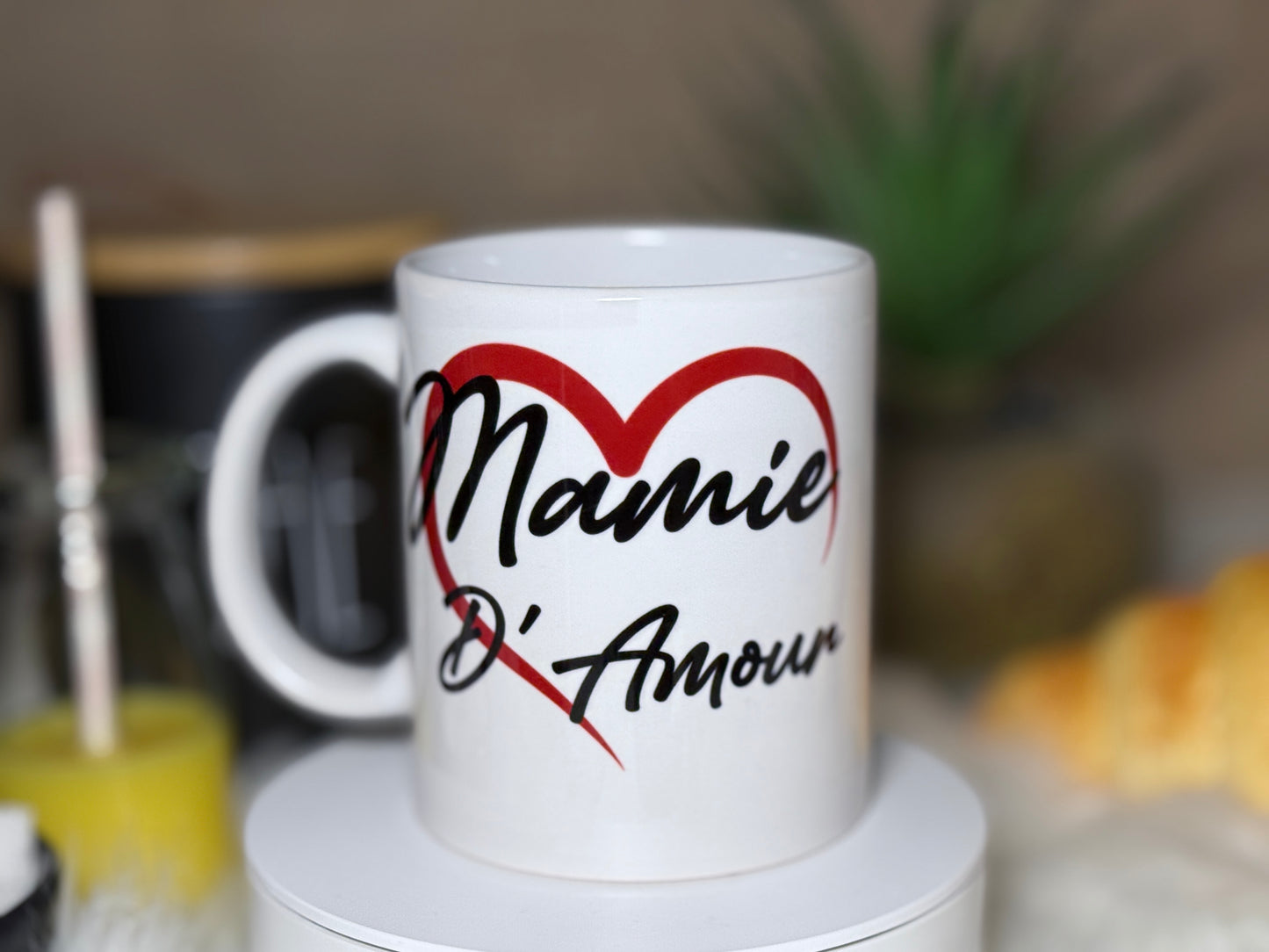 Mug mamie d'amour personnalisé