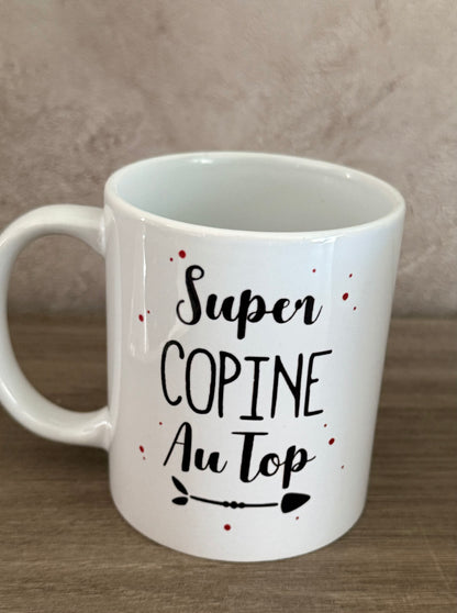 Mug super copine combi VW personnalisé