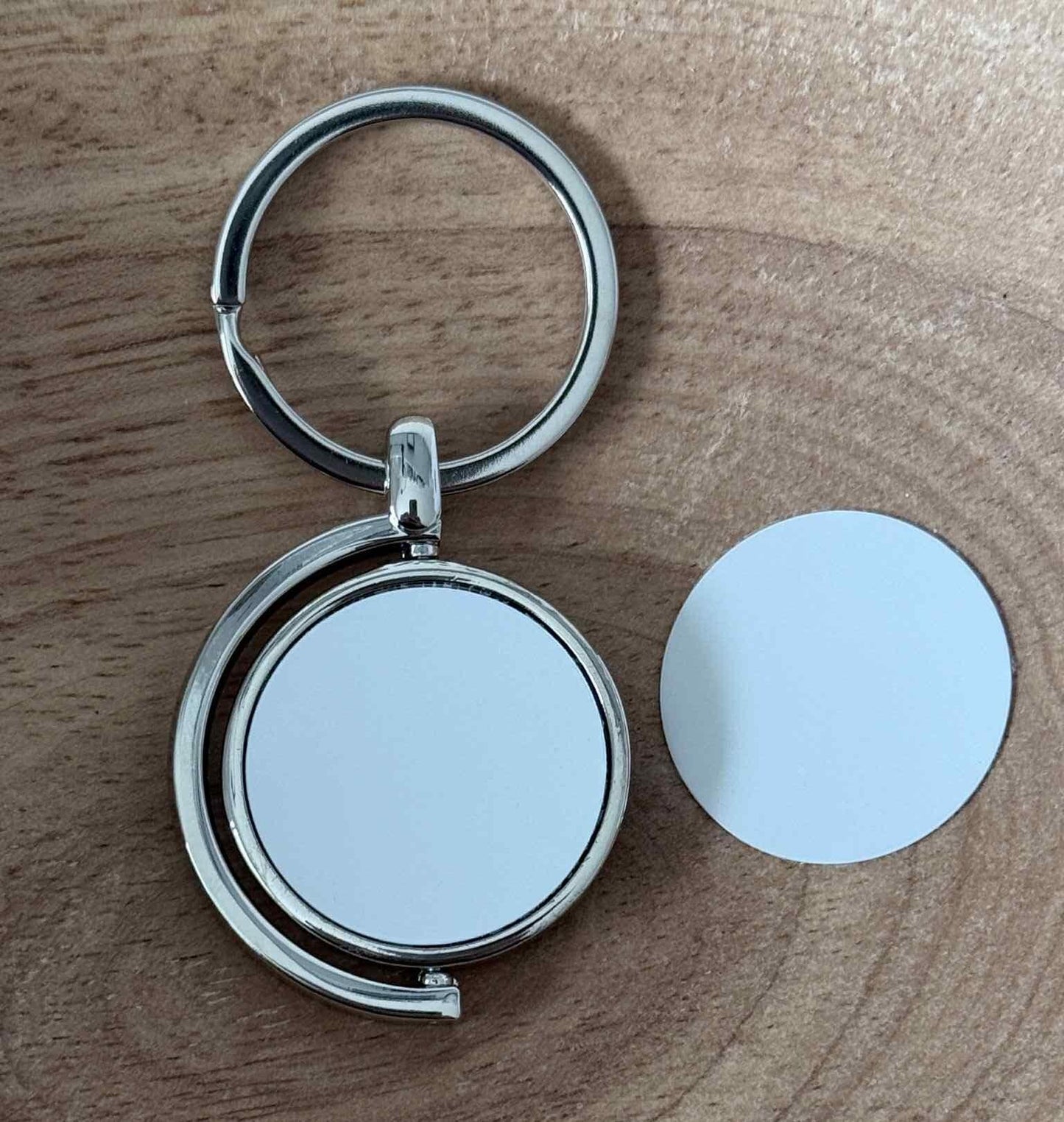 porte clé  2 photos  à personnalisées