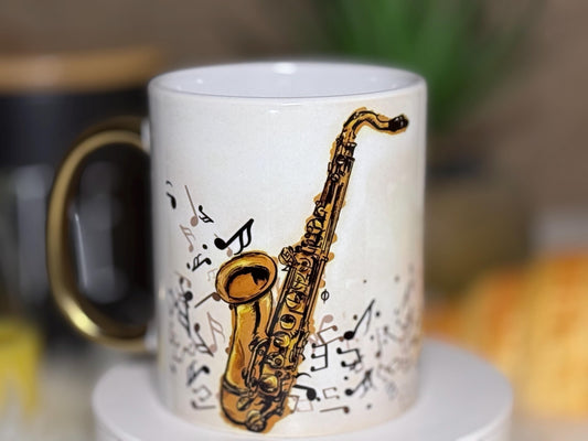 Mug saxophone