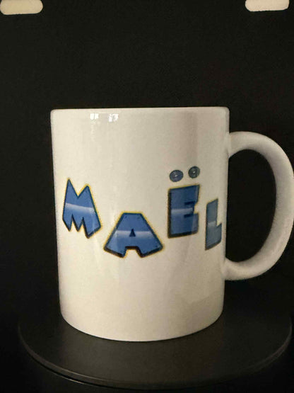 MUG pat patrouille avec prénom