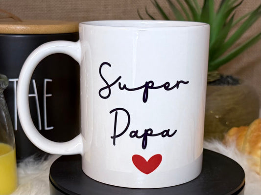 Mug super papa personnalisé