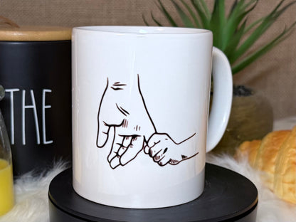 Mug papa d'amour personnalisé
