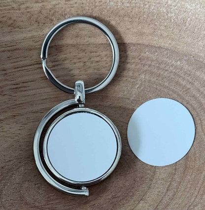 porte clé  2 photos  à personnalisées