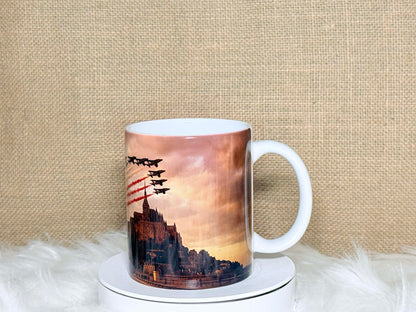 ☕ Mug Patrouille de France  le Mont saint Michel