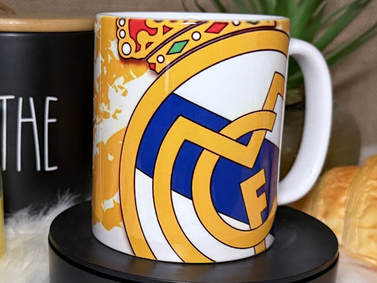 Tasse ( mug) Real de madrid personnalisé