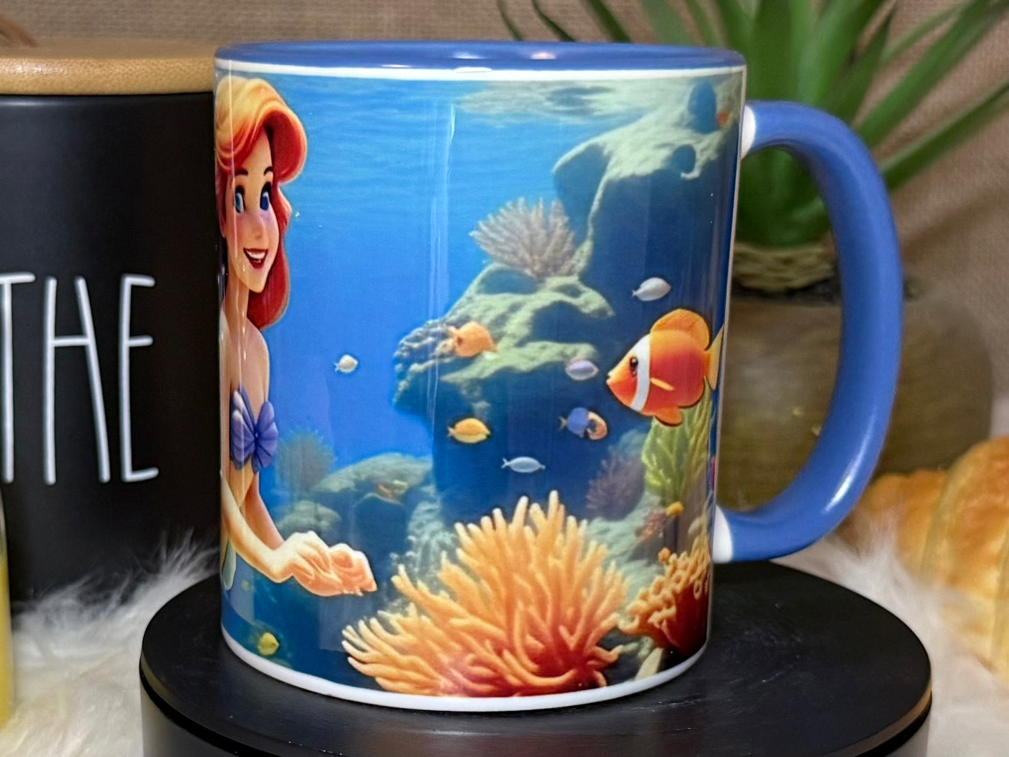 Mug la petite sirène personnalisé
