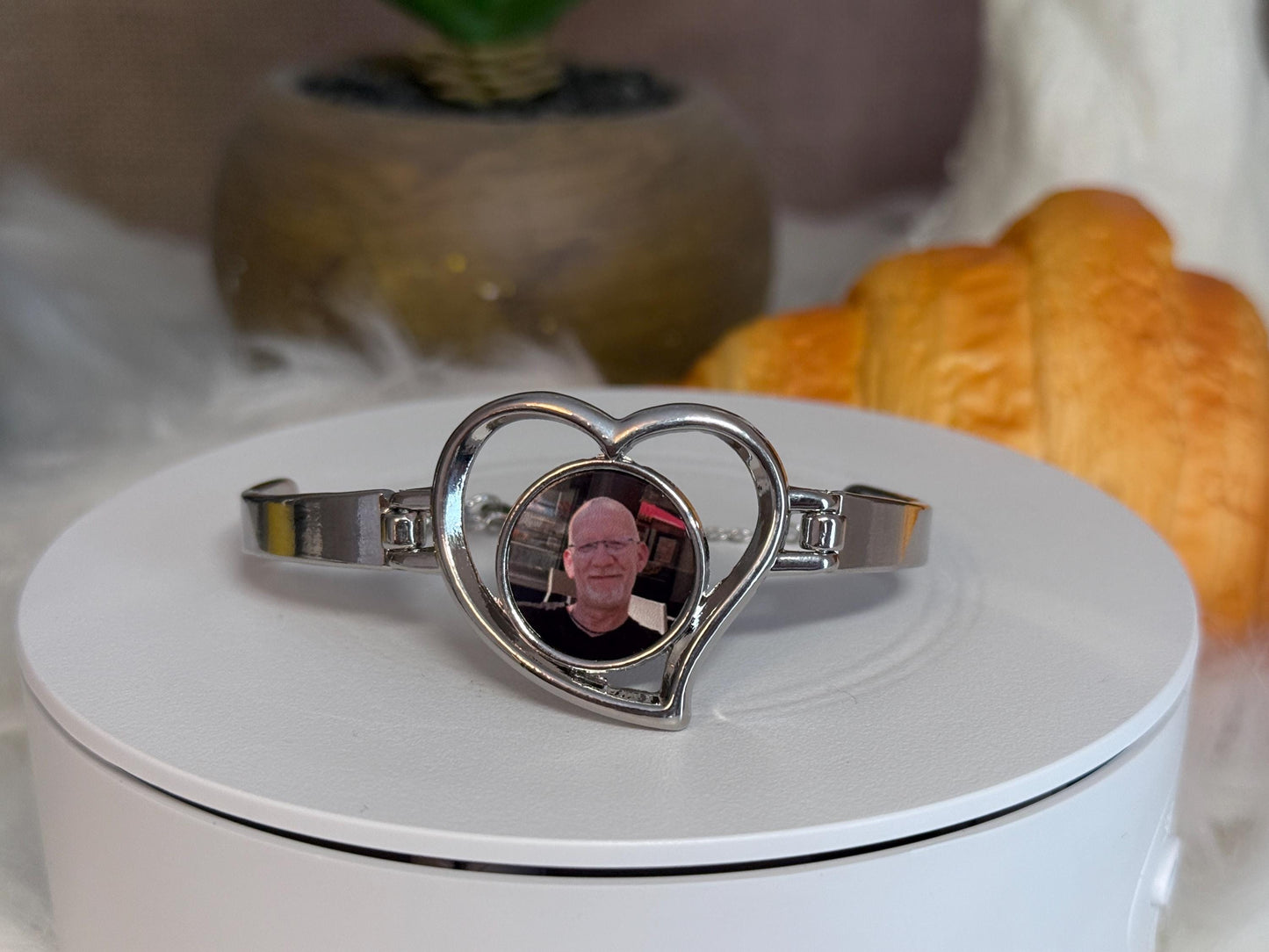 Bracelet Cœur  avec Photo