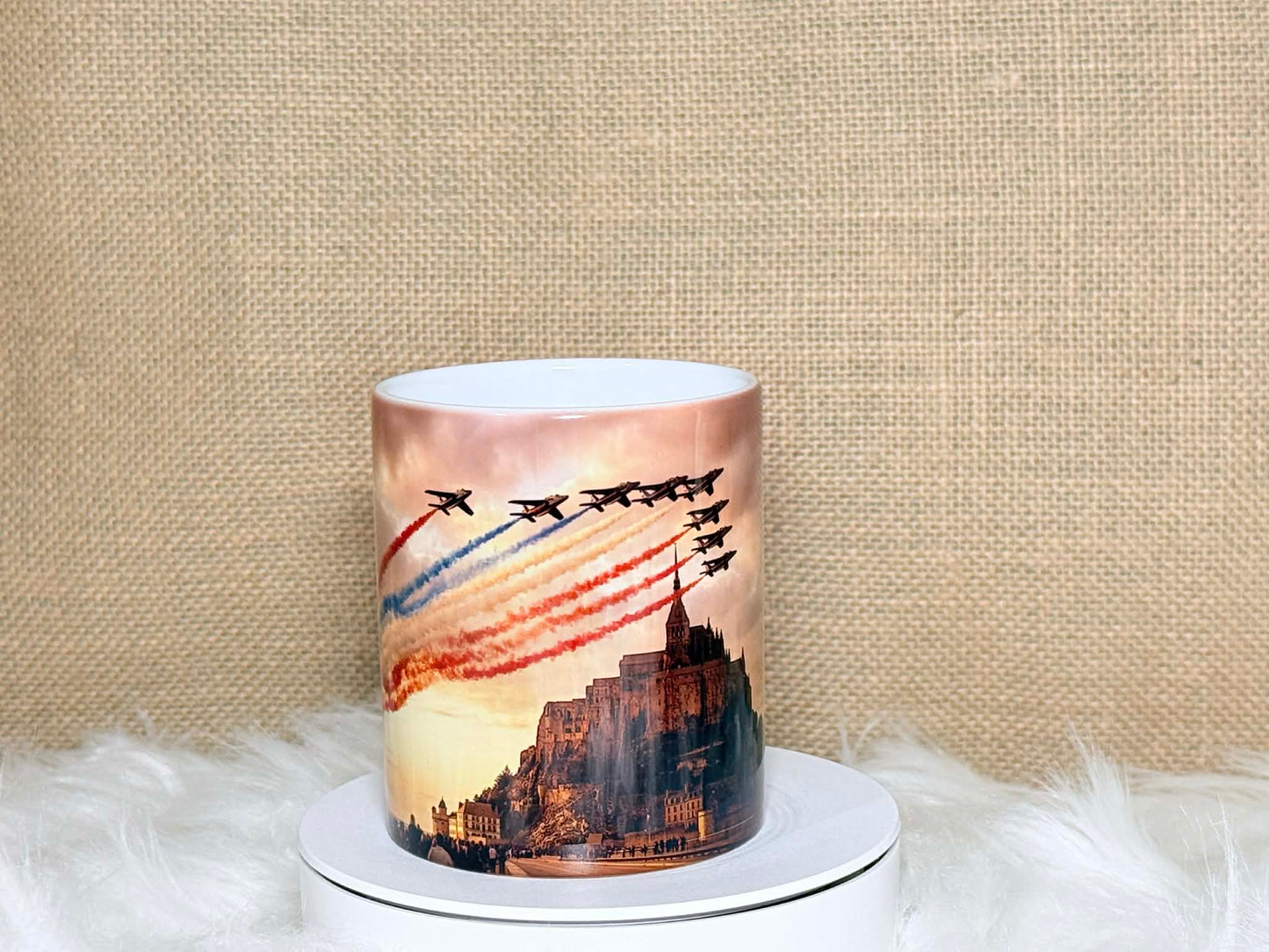 ☕ Mug Patrouille de France  le Mont saint Michel