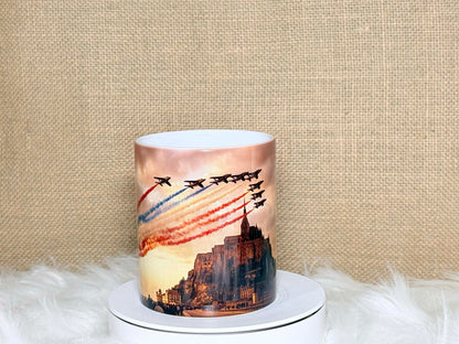 ☕ Mug Patrouille de France  le Mont saint Michel