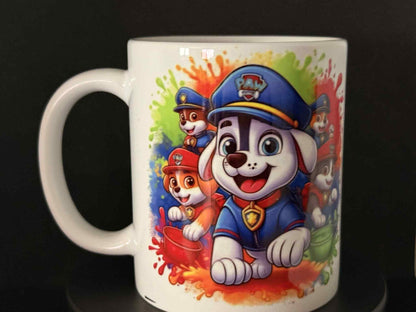 MUG pat patrouille avec prénom